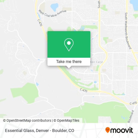 Mapa de Essential Glass