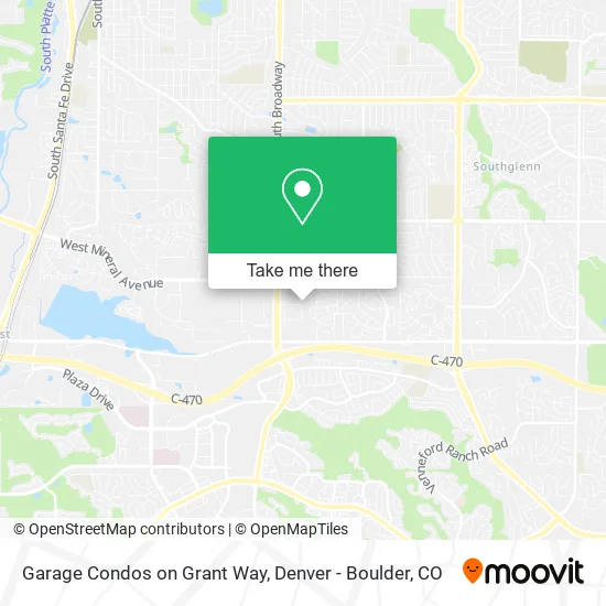 Garage Condos on Grant Way map