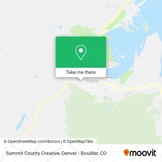 Summit County Creative map