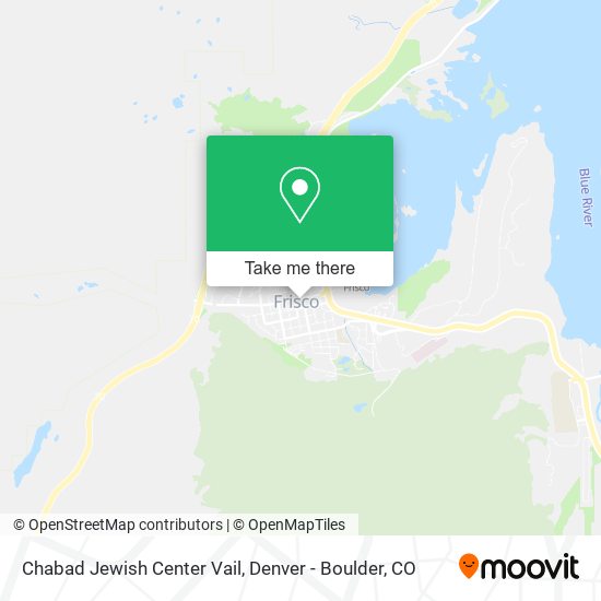 Mapa de Chabad Jewish Center Vail