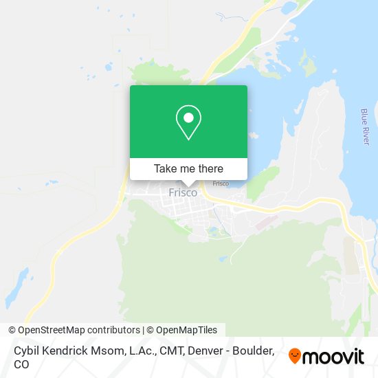 Mapa de Cybil Kendrick Msom, L.Ac., CMT
