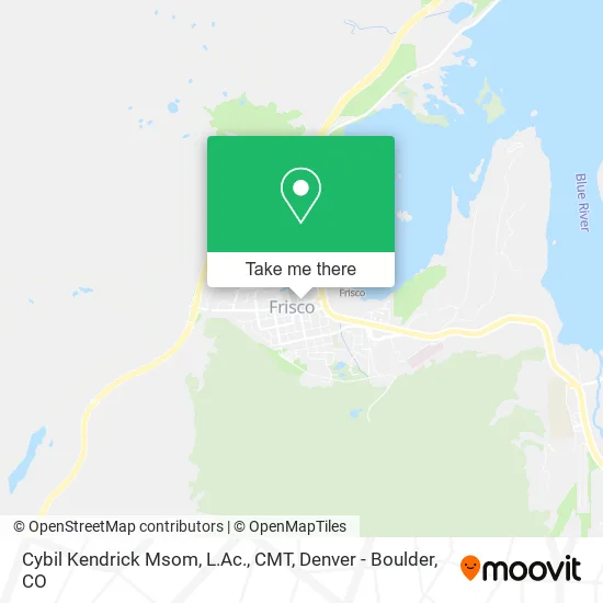 Cybil Kendrick Msom, L.Ac., CMT map