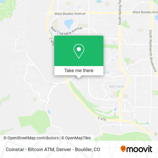 Coinstar - Bitcoin ATM map