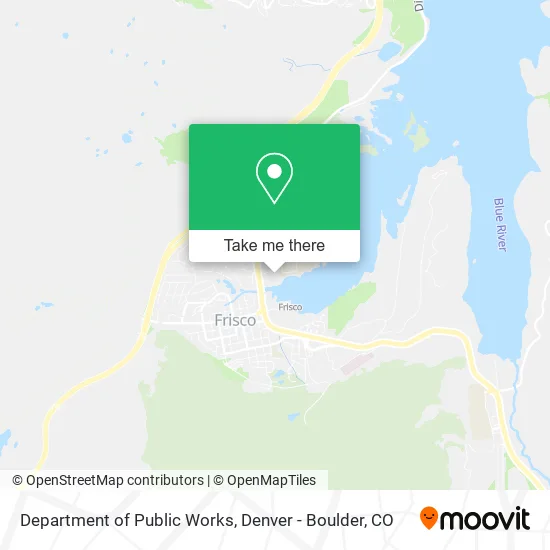 Department of Public Works map