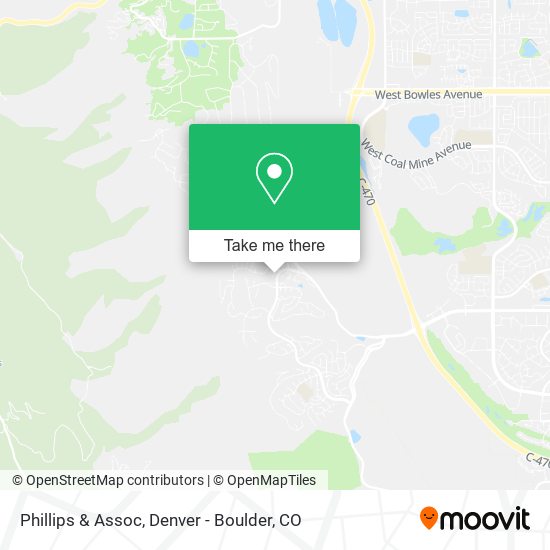 Phillips & Assoc map