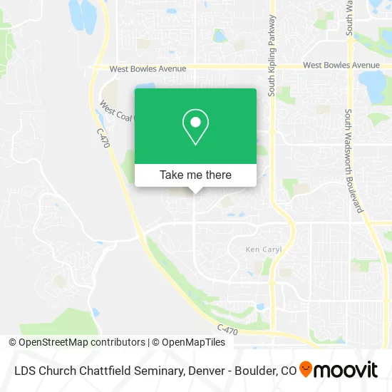 LDS Church Chattfield Seminary map
