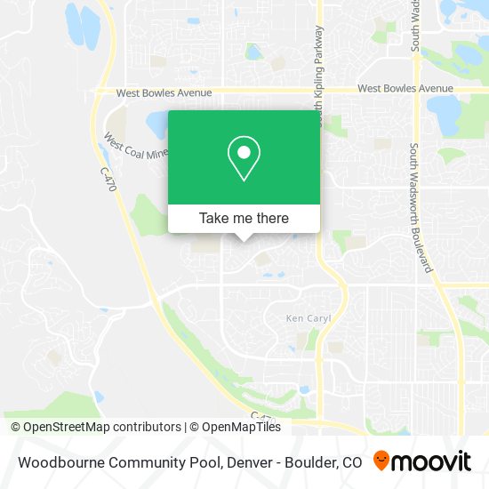 Mapa de Woodbourne Community Pool