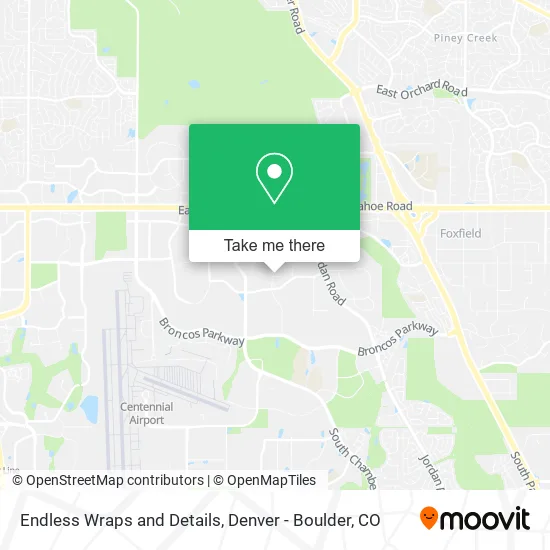 Endless Wraps and Details map