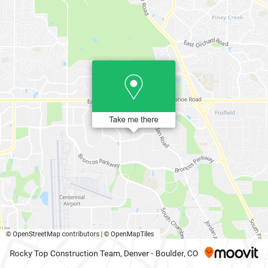 Rocky Top Construction Team map