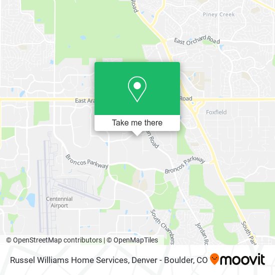 Mapa de Russel Williams Home Services