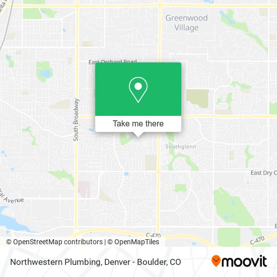 Northwestern Plumbing map
