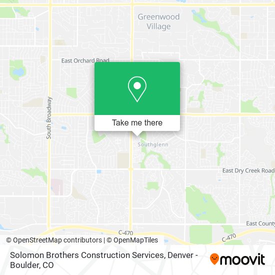 Mapa de Solomon Brothers Construction Services