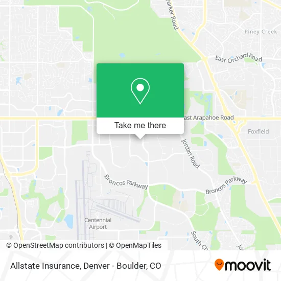 Allstate Insurance map