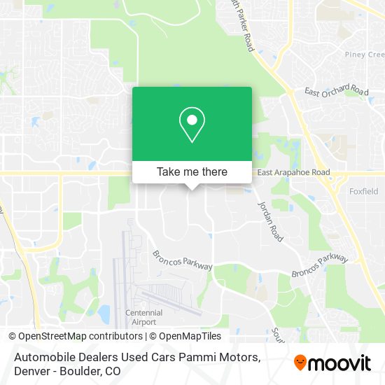 Mapa de Automobile Dealers Used Cars Pammi Motors