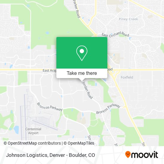 Mapa de Johnson Logistics