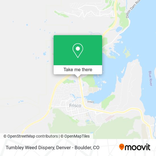 Mapa de Tumbley Weed Dispery