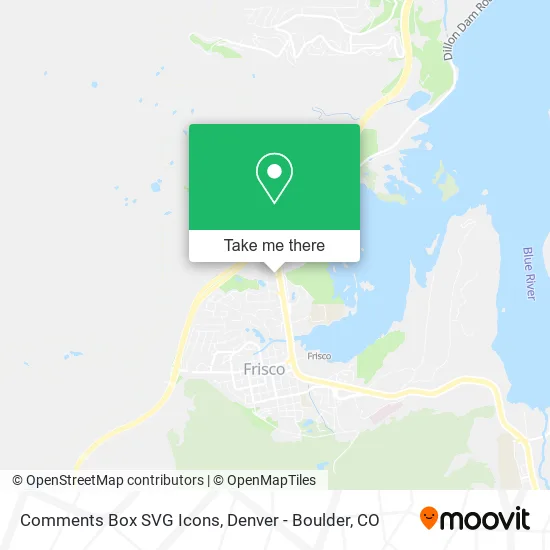 Comments Box SVG Icons map