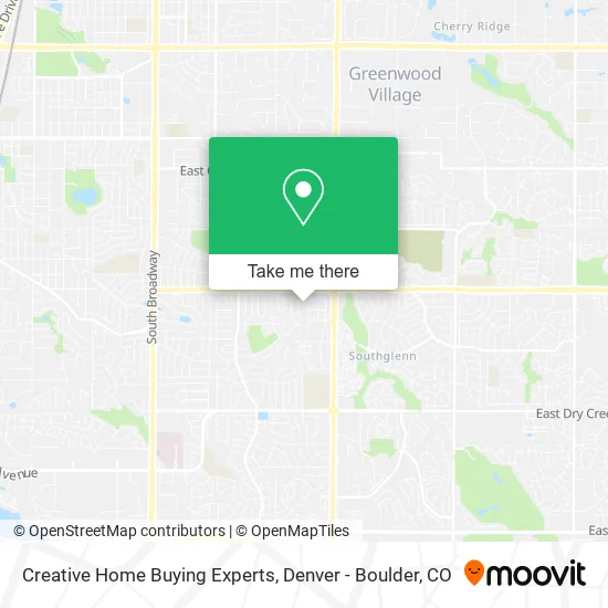 Creative Home Buying Experts map