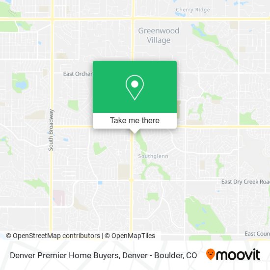 Mapa de Denver Premier Home Buyers