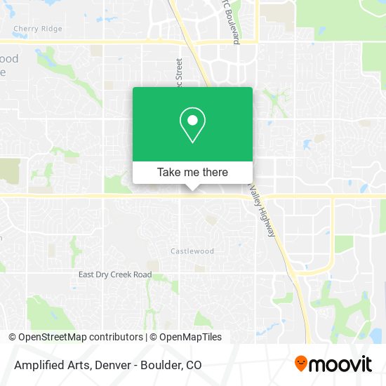 Amplified Arts map