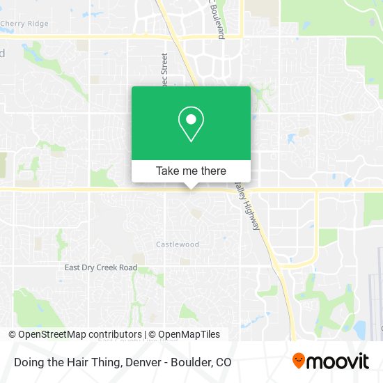 Doing the Hair Thing map
