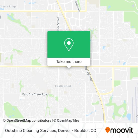Mapa de Outshine Cleaning Services
