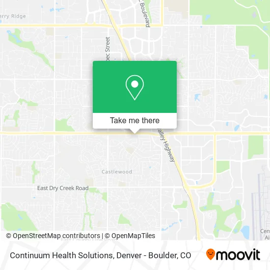 Continuum Health Solutions map