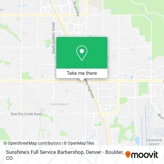 Sunshine's Full Service Barbershop map
