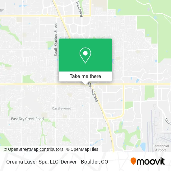 Oreana Laser Spa, LLC map