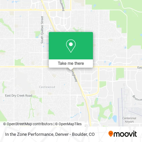 In the Zone Performance map