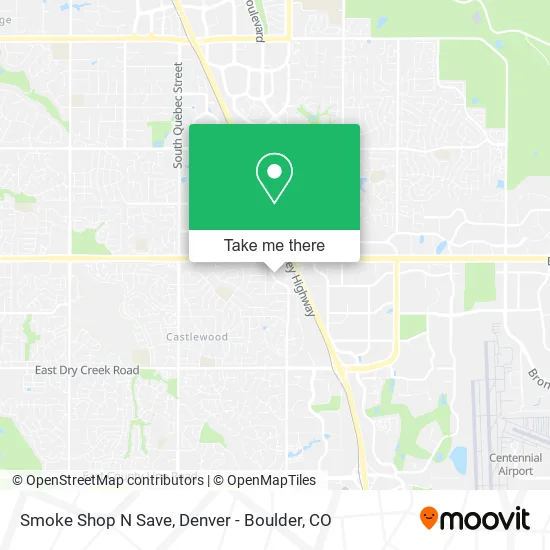 Smoke Shop N Save map