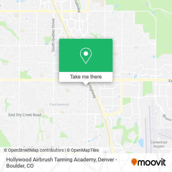 Hollywood Airbrush Tanning Academy map