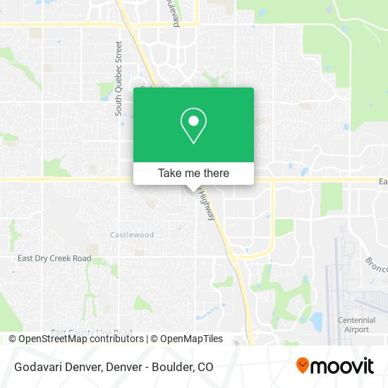 Godavari Denver map