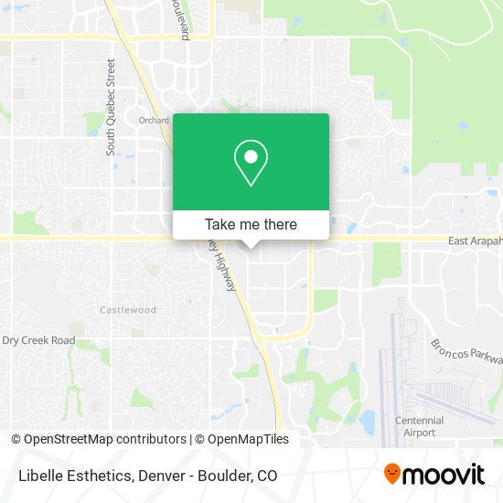 Libelle Esthetics map