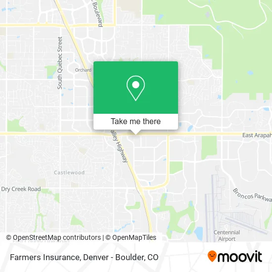 Farmers Insurance map