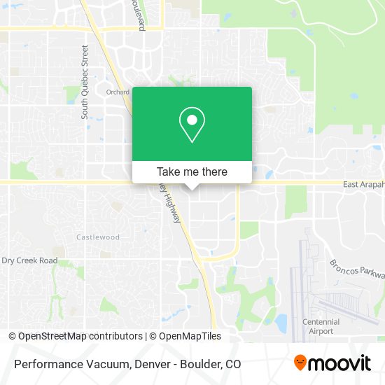 Performance Vacuum map