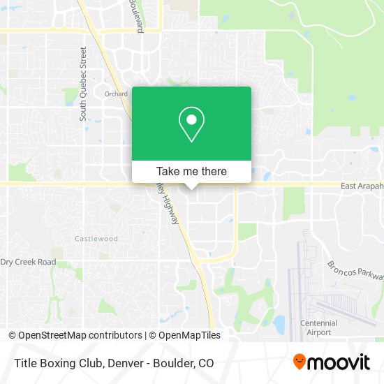 Mapa de Title Boxing Club