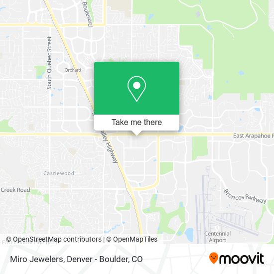 Miro Jewelers map