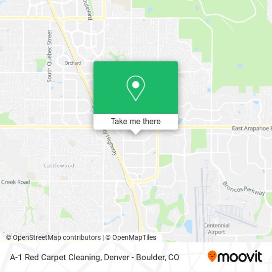 A-1 Red Carpet Cleaning map