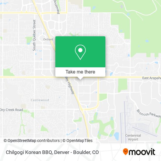 Chilgogi Korean BBQ map