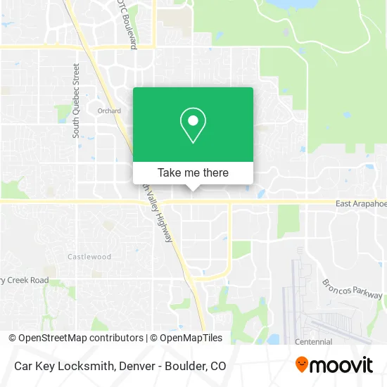 Car Key Locksmith map