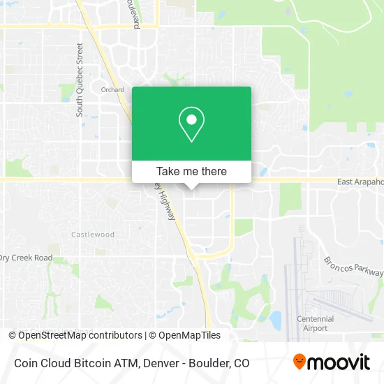 Coin Cloud Bitcoin ATM map