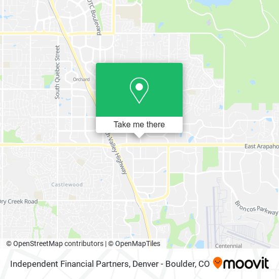 Mapa de Independent Financial Partners