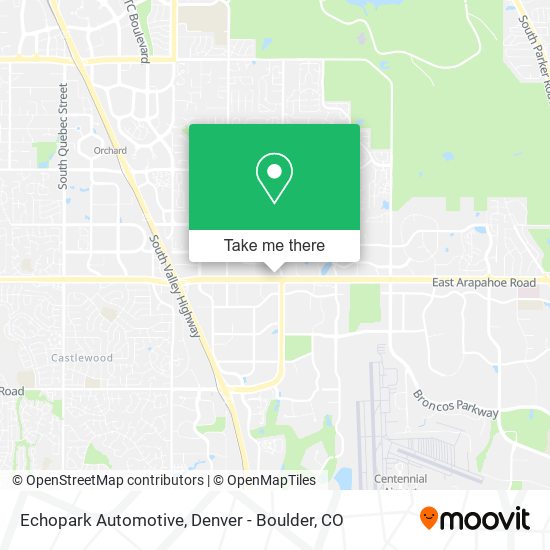 Echopark Automotive map