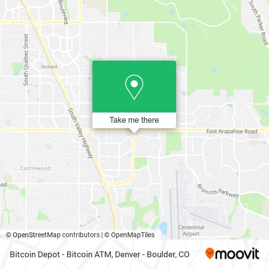 Bitcoin Depot - Bitcoin ATM map