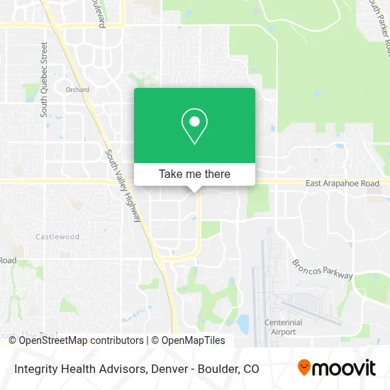 Integrity Health Advisors map