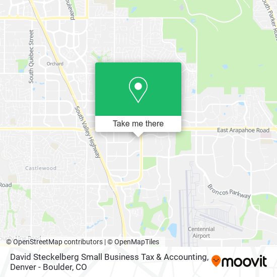 David Steckelberg Small Business Tax & Accounting map