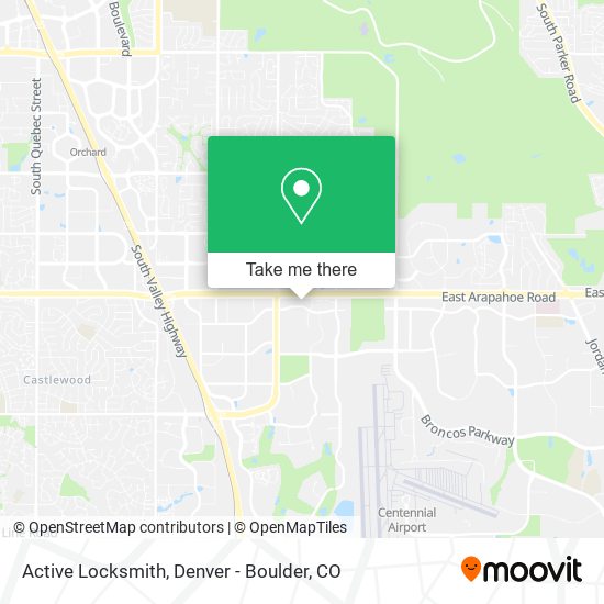 Active Locksmith map