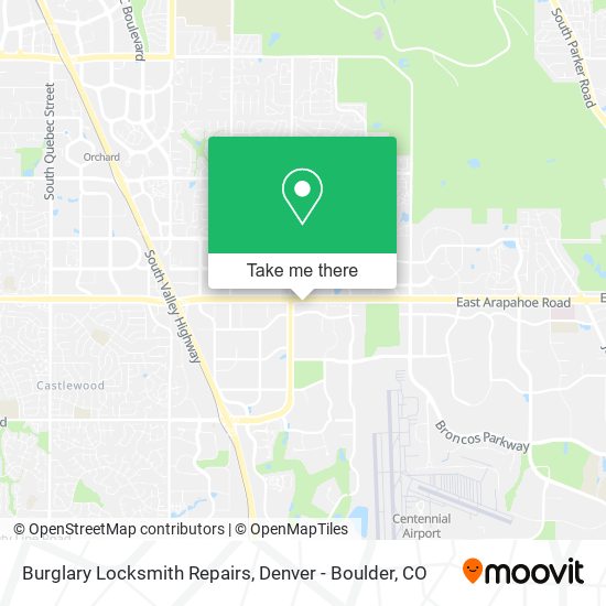 Mapa de Burglary Locksmith Repairs