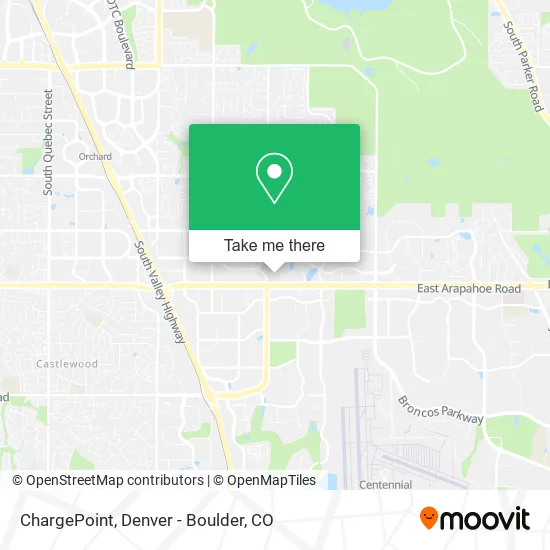 ChargePoint map